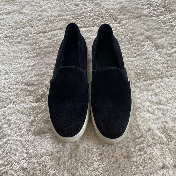 Vince Fairfax Suede Slip On Sneaker - Picture 2 of 6